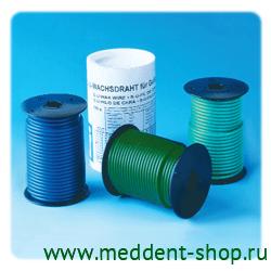 Проволока восковая, синяя, твердая, 250г 