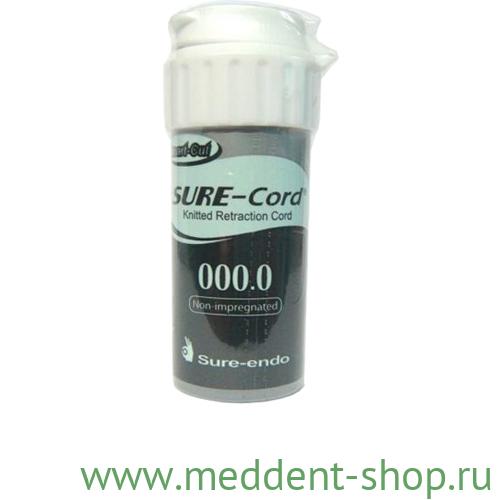 НИТЬ РЕТРАКЦИОННАЯ SURE CORD №000,0 254 СМ.(без пропитки)