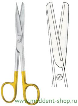 Ножницы хирургические прямые "Fig.1"   ВI/ВI (TC GOLD)  14-01700-14 