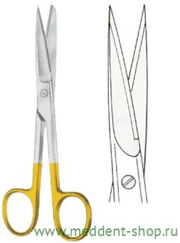 Ножницы хирургические прямые "Fig.3" Sh/Sh (TC GOLD)  14-01704-14 