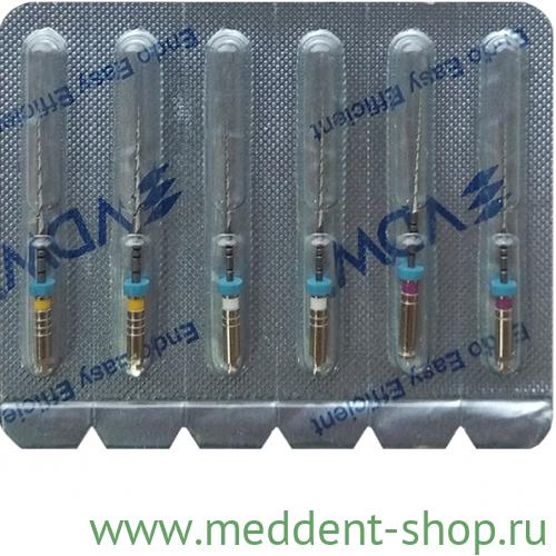 М2 ТЕЙПЕР MTWO NITI АССОРТИ L25 WP16 Ассорти 2 х(10/.04,15/.05,20/.06)