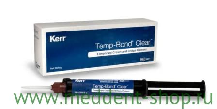 TempBond (Темп Бонд) Clear – композ цемент для временной фиксации двойного отверждения1 шприц х 6 мл