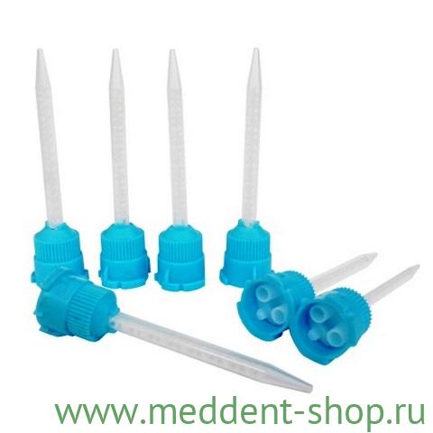 Миксинг Типс 50шт.№1 голубые (1:1)